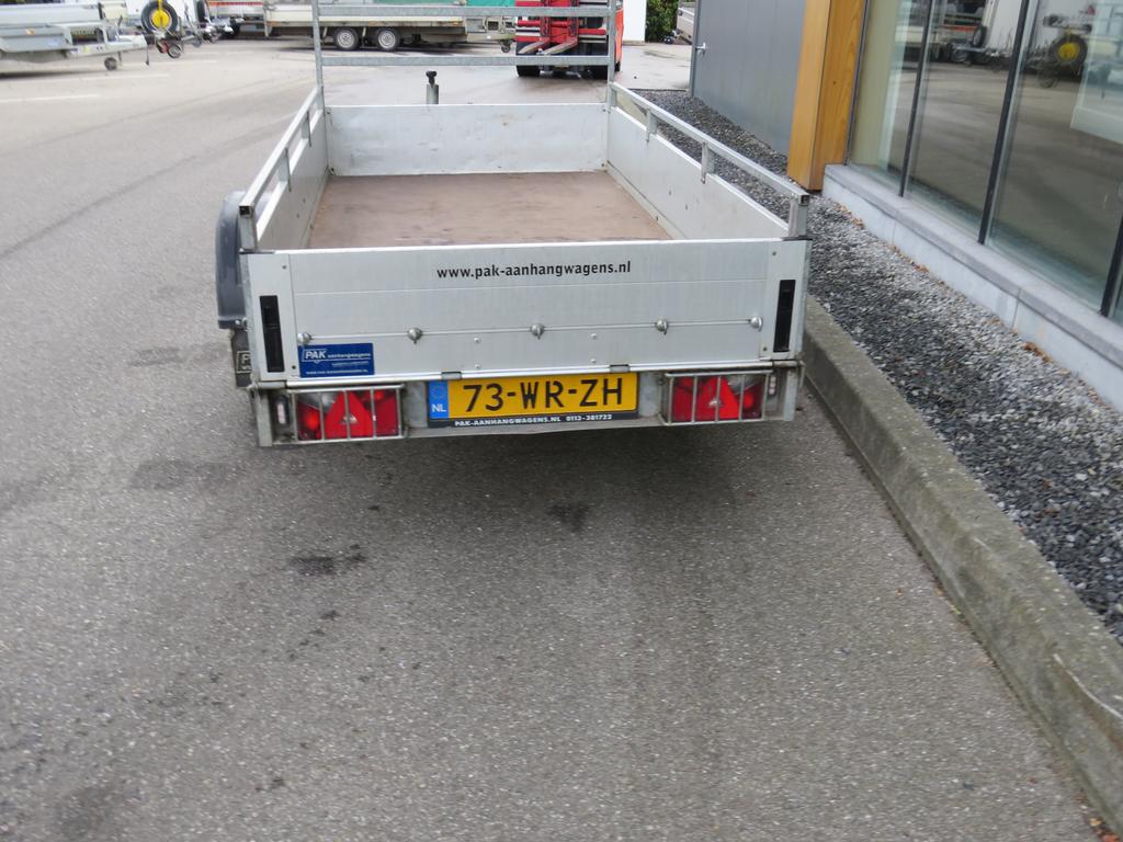 Anssems Bakwagen enkelas 250x126cm 1200kg